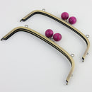 8.5 inch Kisslock Antique Brass Metal Purse Frame WHOLESALE | SUPPLY4BAG