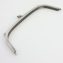 9.5 inch Kisslock Silver Metal Purse Frame WHOLESALE | SUPPLY4BAG