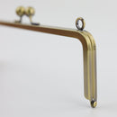 8 3/4 inch Kisslock Antique Brass Metal Purse Frame WHOLESALE | SUPPLY4BAG