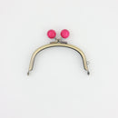 4 x 2 1/4 inch Antique Brass Arched Shape Purse Frame | SUPPLY4BAG