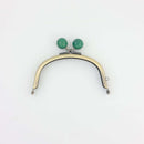 4 x 2 1/4 inch Antique Brass Arched Shape Purse Frame | SUPPLY4BAG