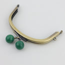 4 x 2 1/4 inch Antique Brass Arched Shape Purse Frame | SUPPLY4BAG