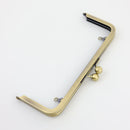 8 x 3 inch Antique Brass Metal Purse Frame WHOLESALE | SUPPLY4BAG