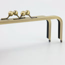 8 x 3 inch Antique Brass Metal Purse Frame WHOLESALE | SUPPLY4BAG
