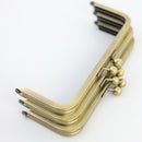 8 x 3 inch Antique Brass Metal Purse Frame WHOLESALE | SUPPLY4BAG