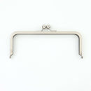 8 x 3 inch Silver Metal Purse Frame WHOLESALE | SUPPLY4BAG