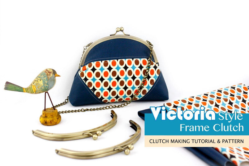 Victoria Frame Clutch Making Tutorial & PDF Pattern | SUPPLY4BAG